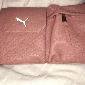 New cream pink color Puma Cameron hip sack